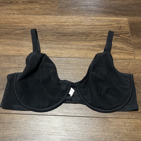Auden Bralette 38DD With Wire Black - Picture 1 of 3